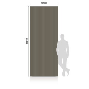 Płyta Węglowa WPC Small Stripes Błyszcząca  280x110 cm