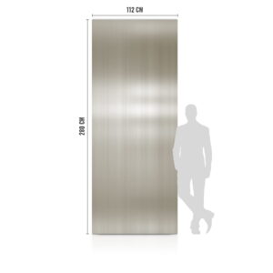 Płyta Węglowa WPC Silver Plate Błyszcząca  280x110 cm